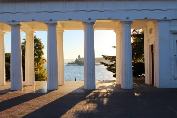 istock View on Count's Jetty in Sevastopol in Crimea 1160345583