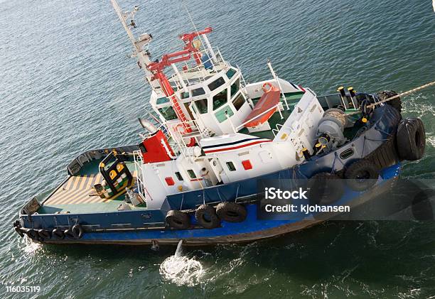 Tug Boat Stock Photo - Download Image Now - Towing, Color Image, Harbor