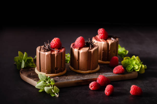 istock Homemade chocolate mini cakes 1160355439