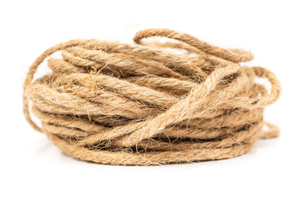 istock close up of brown rope coil 1160360492