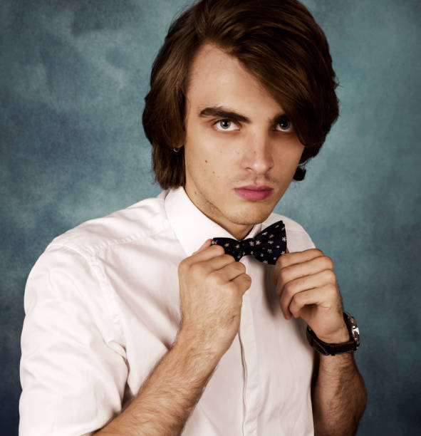 istock Young man wearing white shirt 1160363844