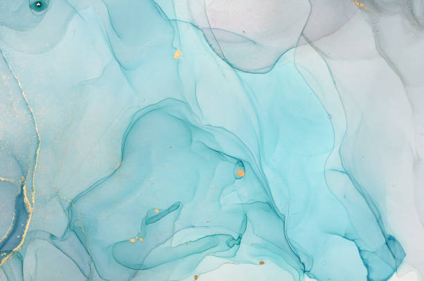 istock Abstract colorful background, wallpaper. Mixing acrylic paints. Modern art. Marble texture. Alcohol ink colors  translucent 1160364297