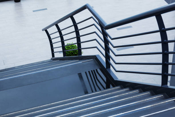 istock new staircase in a modern building 1160369632
