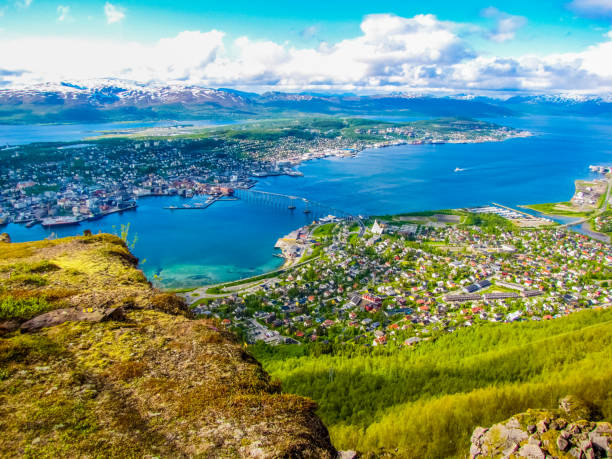 istock Summer view of Tromso, Norway 1160372558