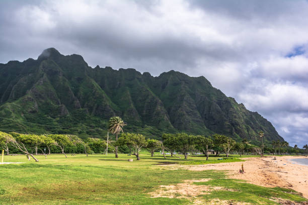 istock Kualoa Ridge Mountains, Oahu, Hawaii 1160382627