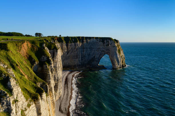 istock Close-up on the Cliffs of Etretat 1160383609