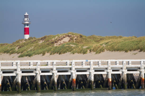 Pier in Nieuwpoort, Belgium