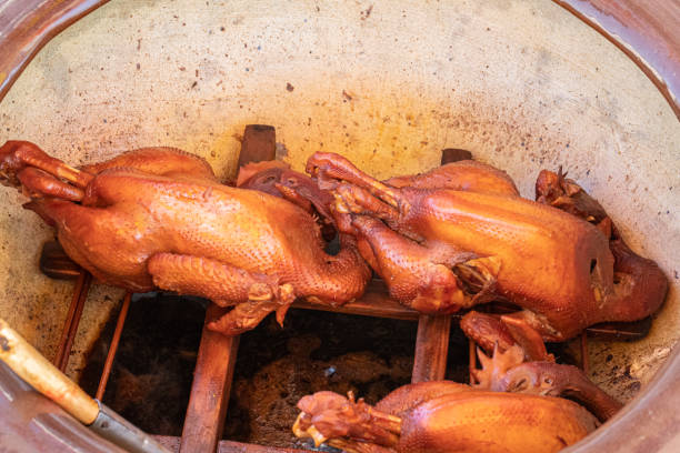 istock Chinese food - roast chicken 1160387170