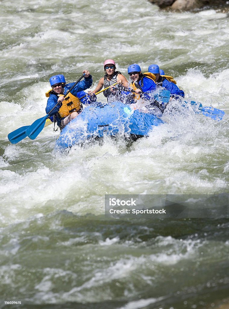 White Water Rafting en Colorado - Foto de stock de Biparental libre de derechos