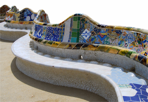 Park Guell - Clipping path