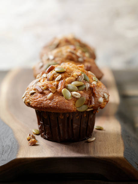 istock Carrot Muffins with Sunflower and Pumpkin Seeds 1160397238