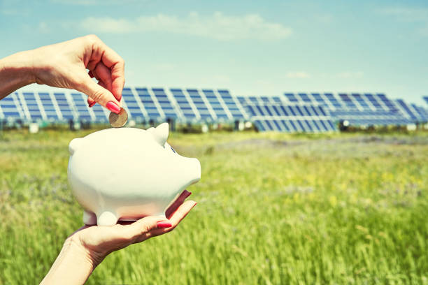 istock array of polycrystalline silicon solar cells in solar power plant turn up 1160398021