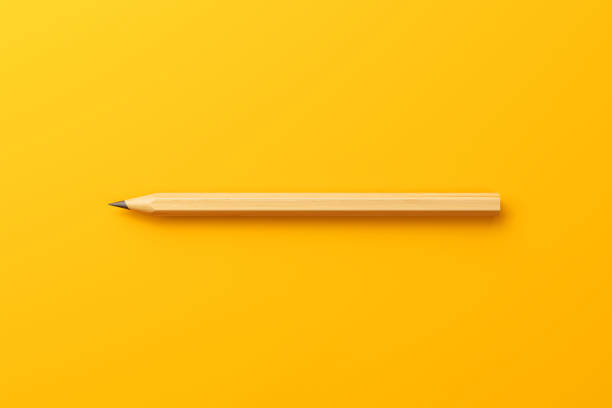 Macro of a pencil. Focus is on the tip of the lead. Shallow DOF.