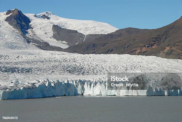 Breidarlon Lago E Fjallsjokull Ghiacciaio - Fotografie stock e altre immagini di Acqua - Acqua, Ambientazione esterna, Ambiente