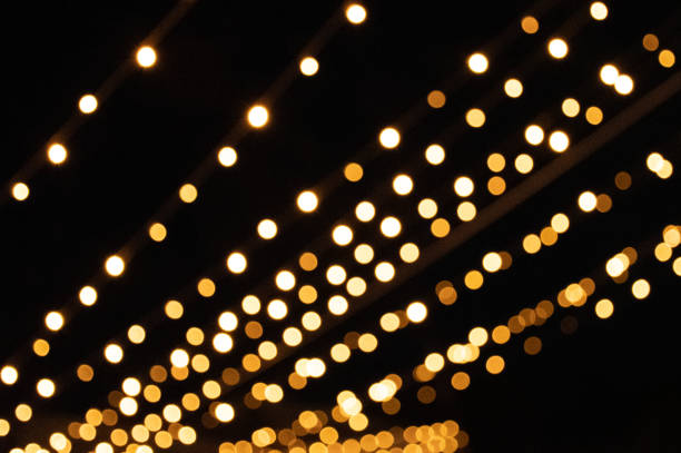 istock Blurry lighs for party or celebration 1160405853
