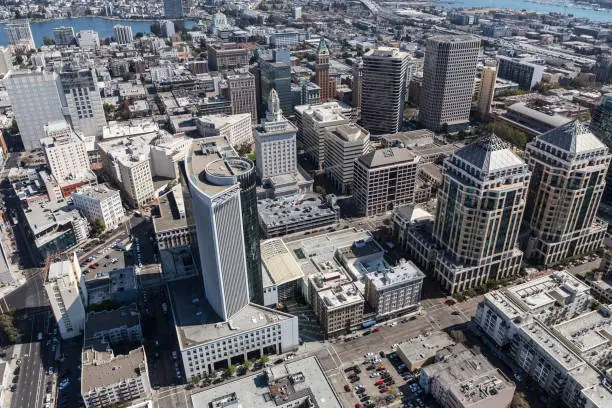 Photo of Downtown Aerial View of Oakland California