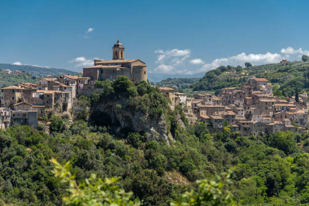 istock Townscape of Toffia 1160408766