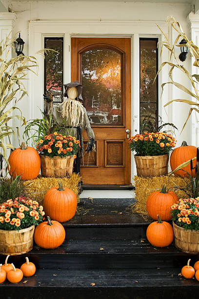 halloween di casa - halloween decoration foto e immagini stock