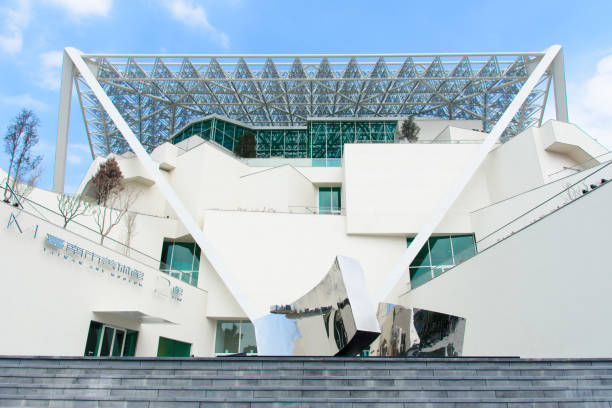 The appearance of Tainan Art Museum Building 2, a new landmark in the city, at Tainan, Taiwan. Photo is taken on 15 Feburary 2019.