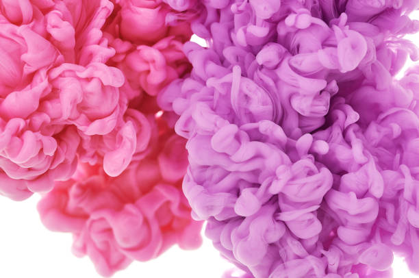 istock Ink in water. Splash paint mixing. Multicolored liquid dye. Abstract background color 1160417191