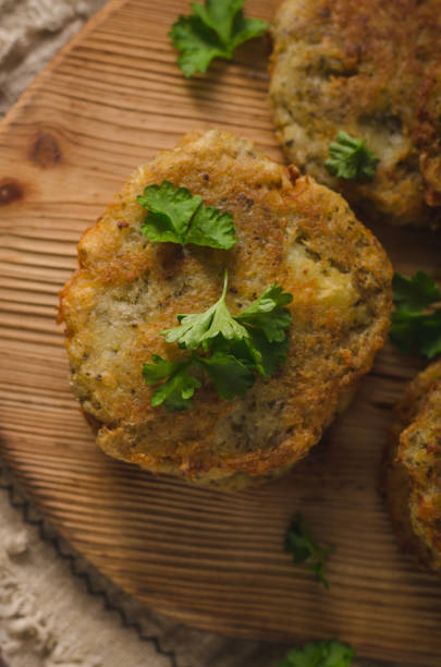 istock Delish potato pancakes prepare home 1160423499