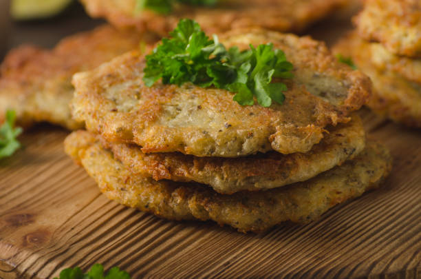 istock Delish potato pancakes prepare home 1160423700