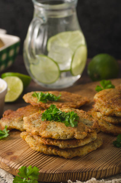 istock Delish potato pancakes prepare home 1160423877