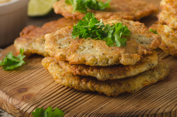 istock Delish potato pancakes prepare home 1160424436