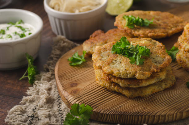 istock Delish potato pancakes prepare home 1160424587