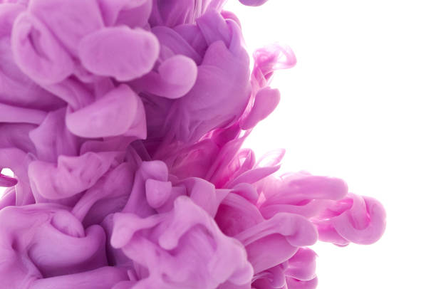 istock Ink in water. Splash paint mixing. Multicolored liquid dye. Abstract background color 1160424941