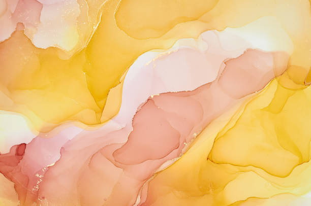 istock Abstract colorful background, wallpaper. Mixing acrylic paints. Modern art. Marble texture. Alcohol ink colors  translucent 1160427304