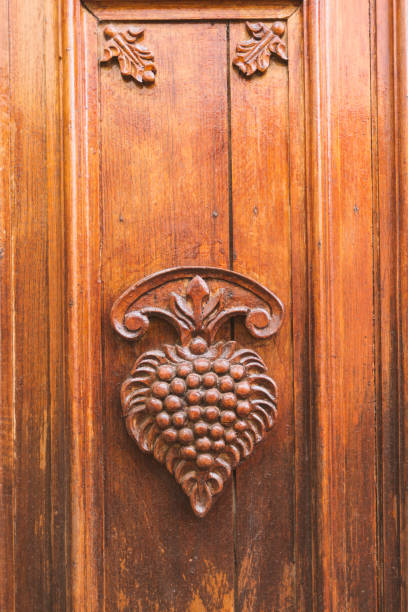 istock wooden door relief 1160430374