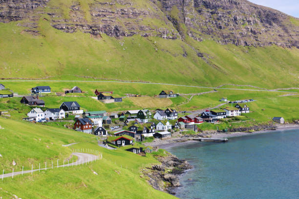 istock Bour Village in Faroe Islands 1160435150