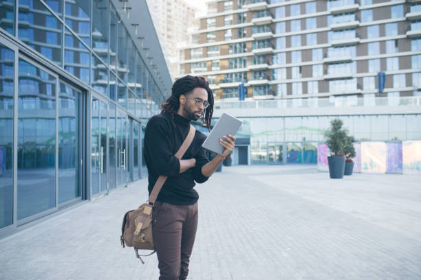 istock Modern man on the street 1160436953