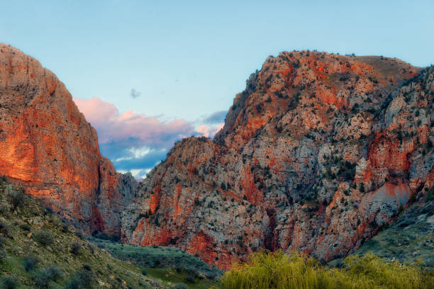 istock Sunset over Orange Cliffs taken in April 2019 1160443000