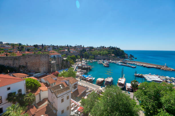 istock Antalya Harbor, Turkey, taken in April 2019 1160452514