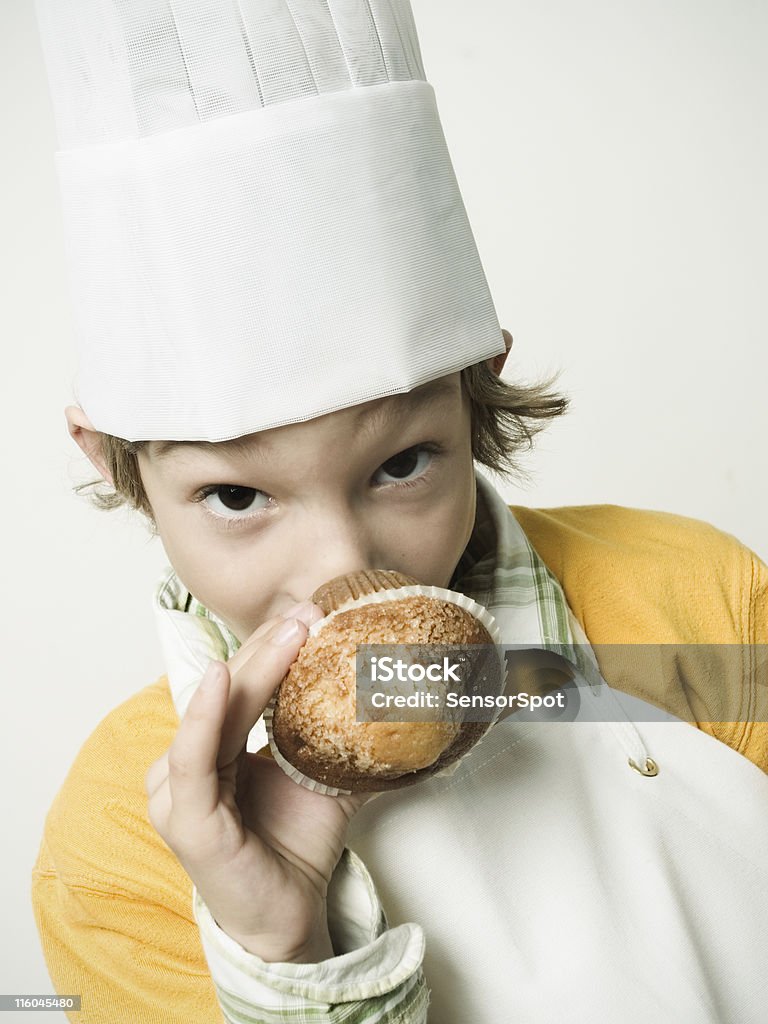 Chefkoch-Muffin - Lizenzfrei Backen Stock-Foto