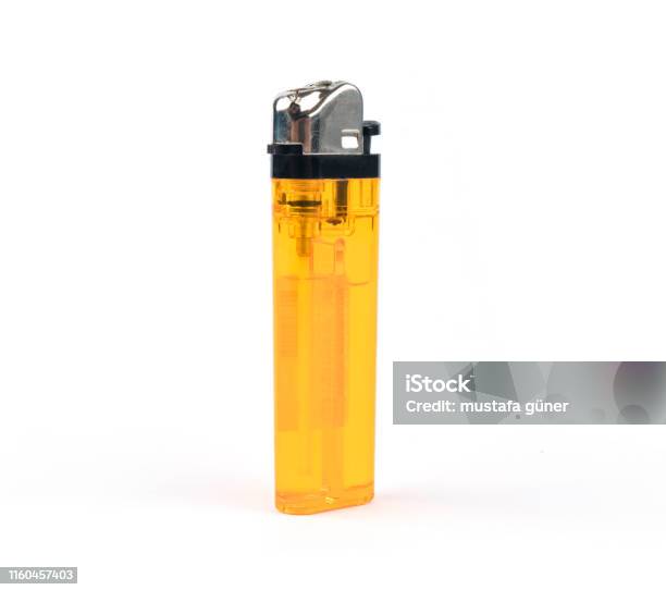 Lighter Stock Photo - Download Image Now - Cigarette Lighter, Cut Out, Fire - Natural Phenomenon
