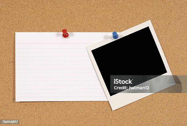 Notice Board Stock Photo - Download Image Now - Angle, At The Edge Of, Blank