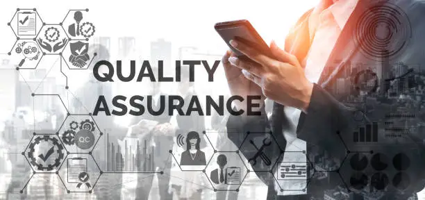 Photo of QA Quality Assurance and Quality Control Concept