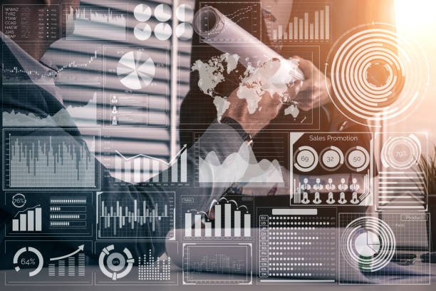 istock Big Data Technology for Business Finance Concept. 1160479013
