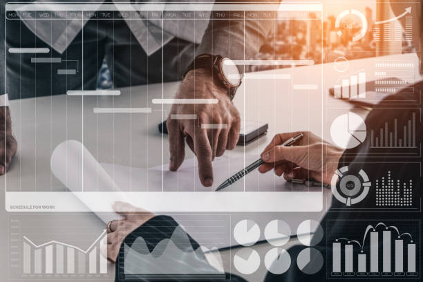 istock Schedule business planning and project management. 1160479027