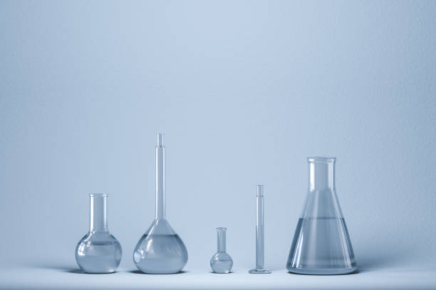 istock Chemical instruments and reagents in the lab, 3d rendering. 1160479938