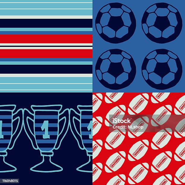 Popart Sports Stock Illustration - Download Image Now - American Culture, Color Image, Colors