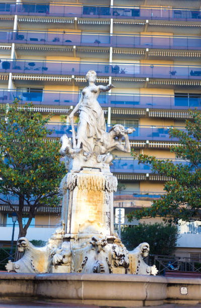 Marseille, France: Fountain Triumph of Amphitrite (Sea Goddess)