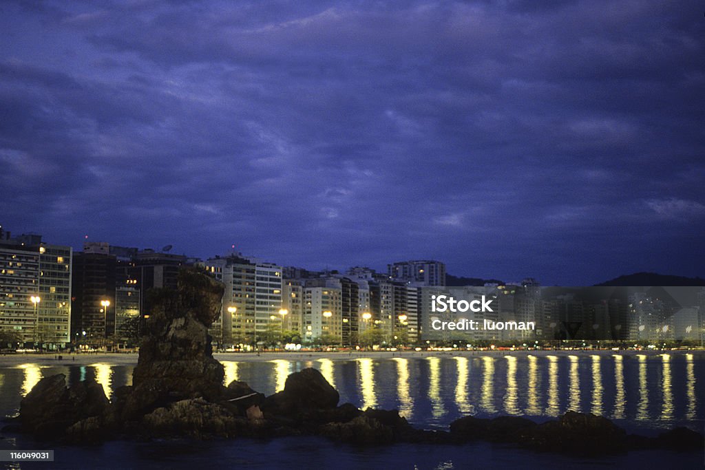 Niteroi-Stadt - Lizenzfrei Abenddämmerung Stock-Foto