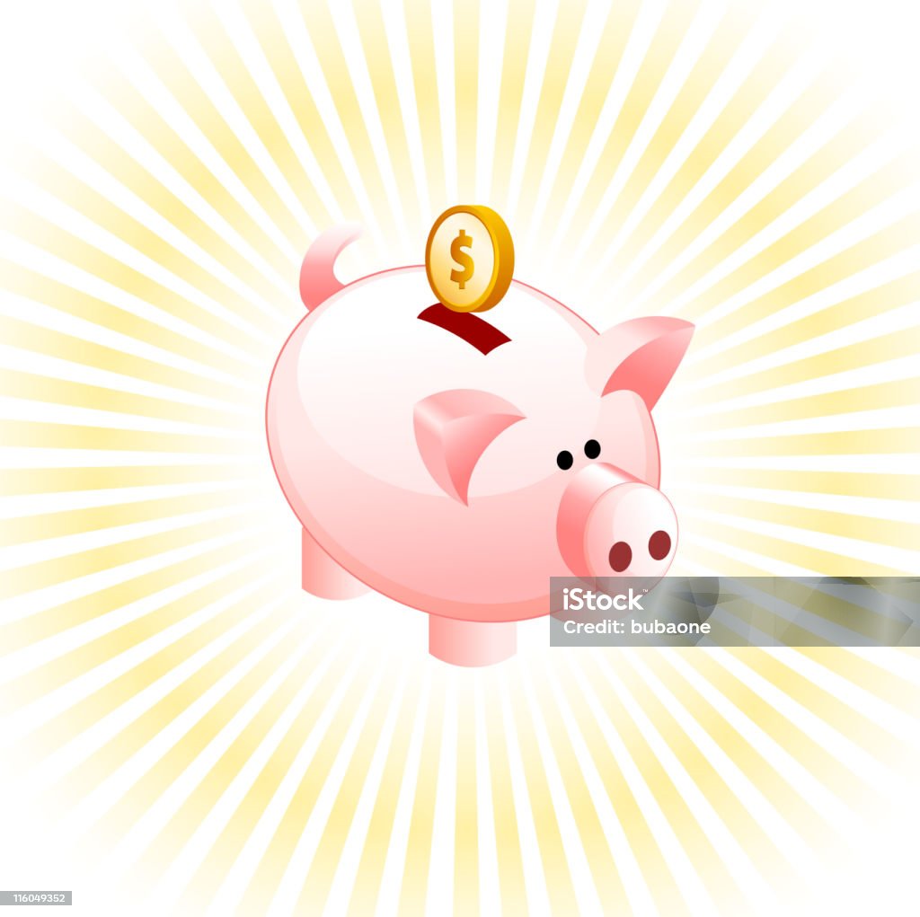 piggy bank - Vetor de Arrebol royalty-free