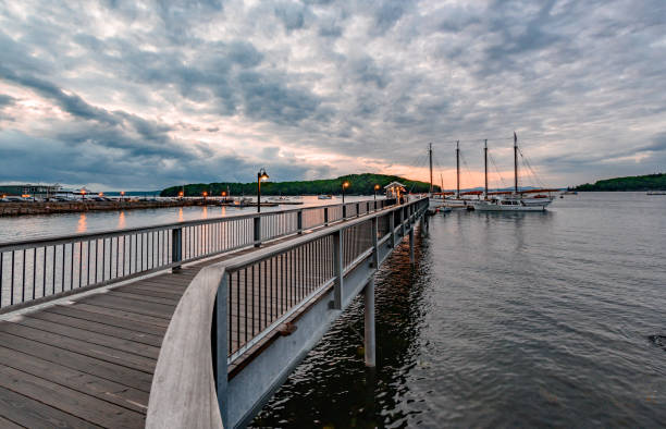 istock Bar Harbor Maine at Sunset 1160497179