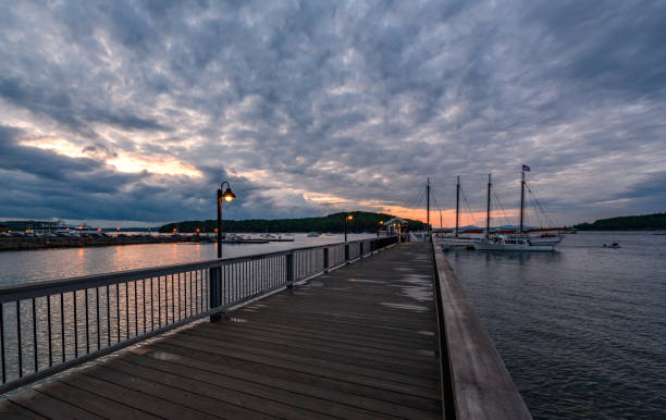 istock Bar Harbor Maine at Sunset 1160497260