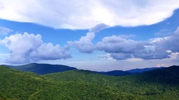 istock Colorful Late Afternoon Clouds and Mountains 1 1160501189